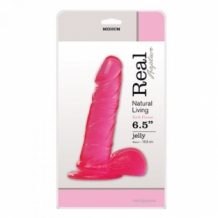 Jelly Dildo Real Rapture Pink 6,5