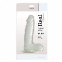 Jelly Dildo Real Rapture Clear 7,5