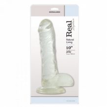 Jelly Dildo Real Rapture Clear 10