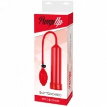Pump up easy touch red