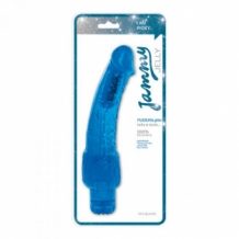 Vibrator Jammy Jelly Puzzling Glitter Blue