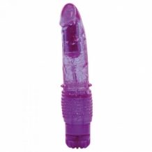 Vibrator Jammy Jelly Happy Glitter Purple