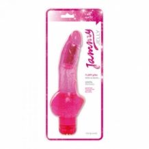 Vibrator Jammy Jelly Flary Glitter Pink