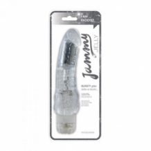 Vibrator Jammy Jelly Bursty Glitter Clear