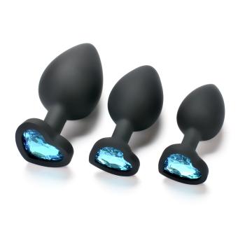 SILICONE ROUND BLUE SMALL