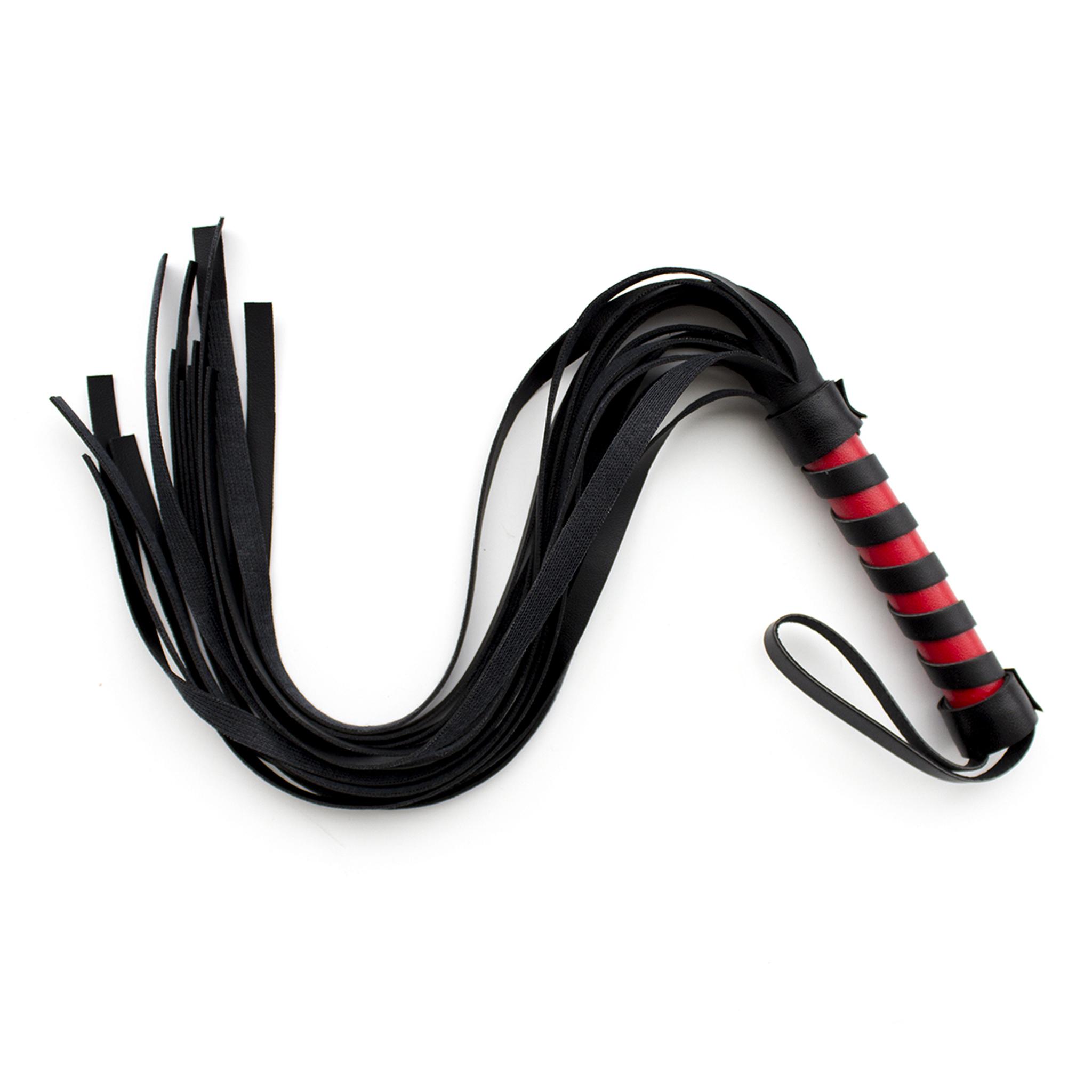 Mini flogger 45cm black/red