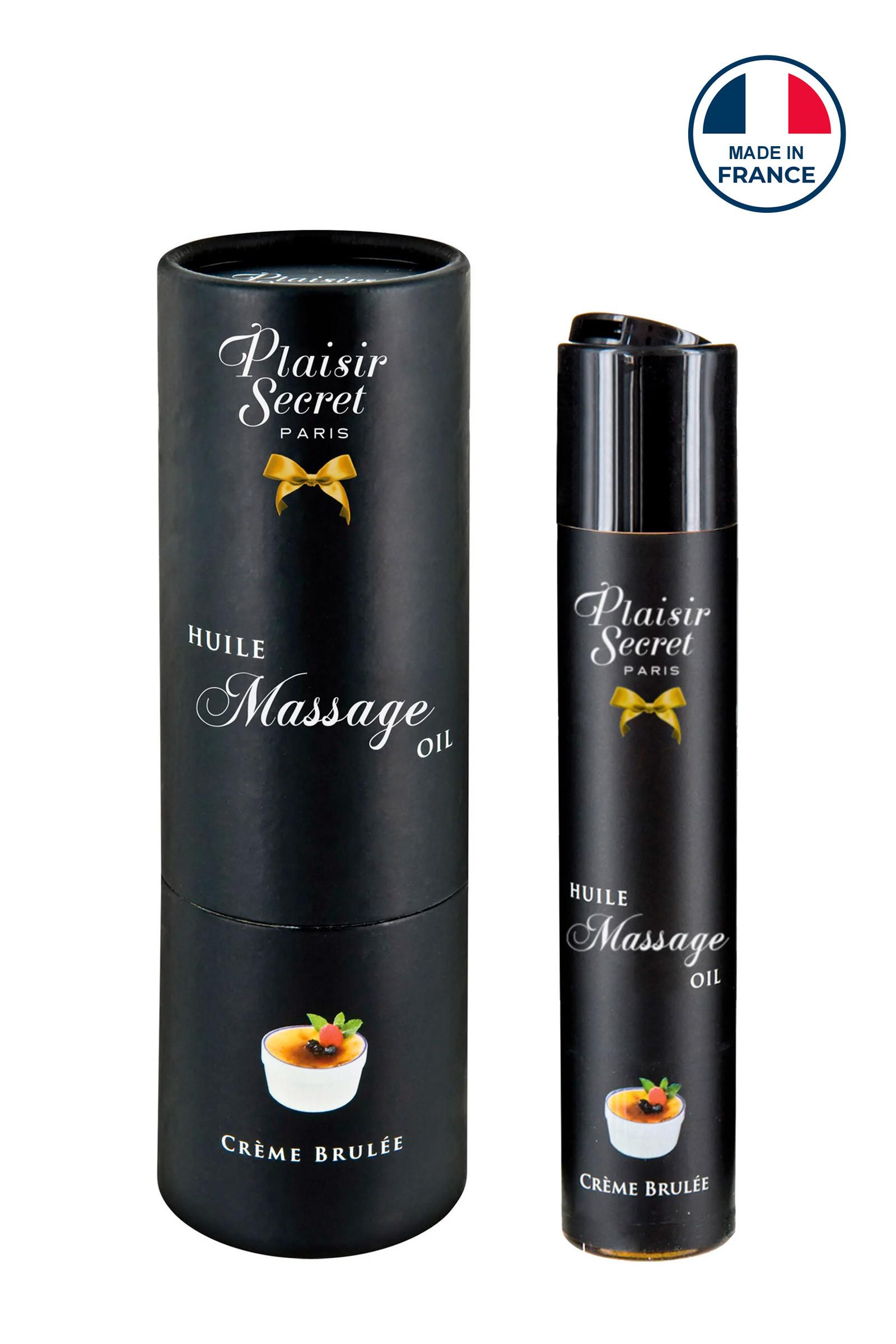 Plaisir Secret Creme Brulee Massage Oil 59ml