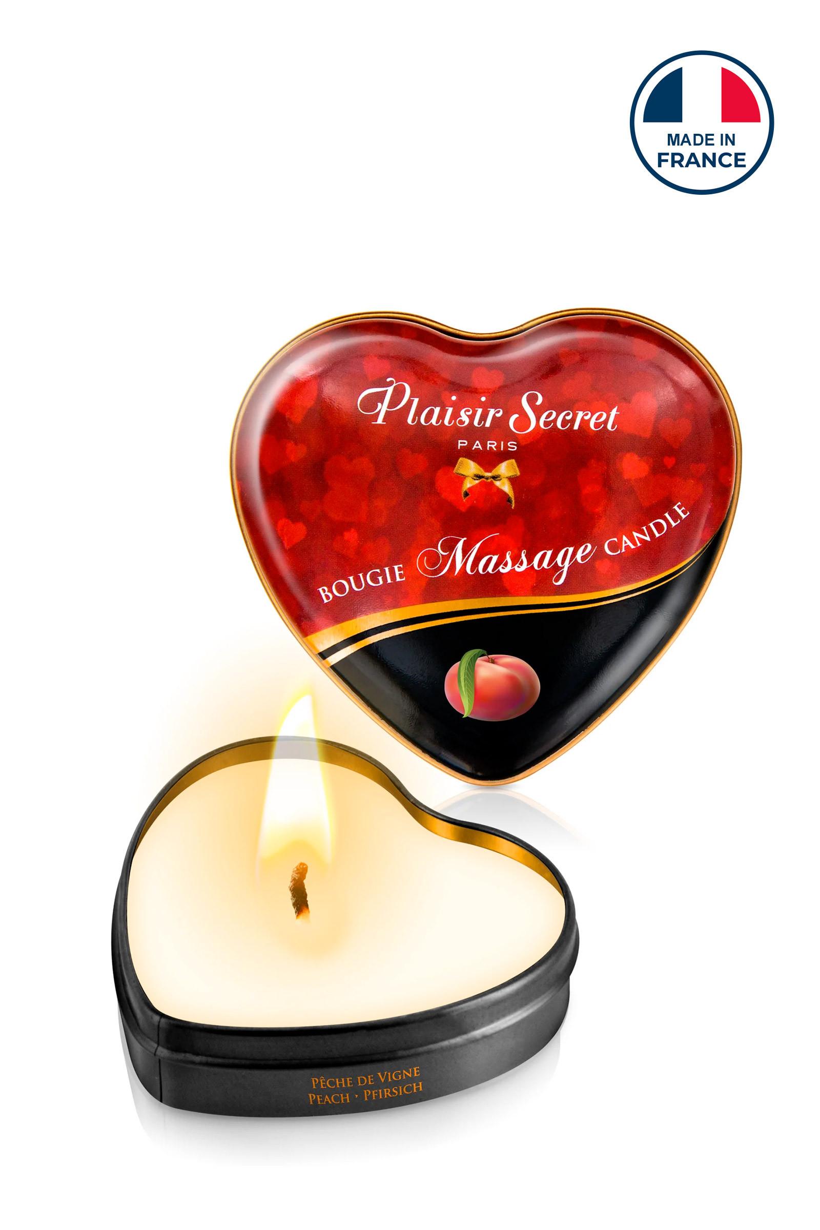 Plaisir Secret Vine Peach Massage Candle 35ml