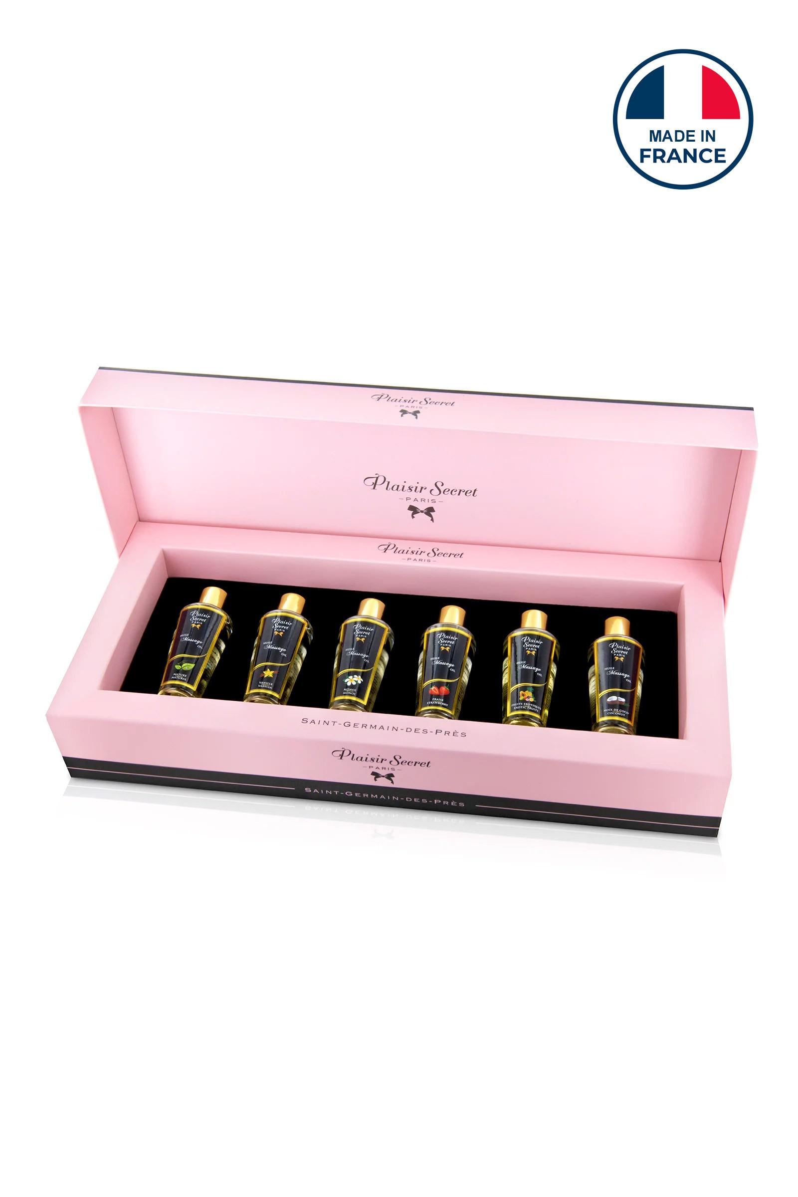 Plaisir Secret Gift Set - 6 Massage Oils
