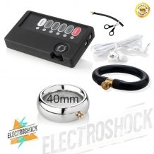 Starterpack for Elektroschocks - Cockring 40 mm