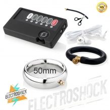 Starterpack for Elektroschocks - Cockring 50 mm