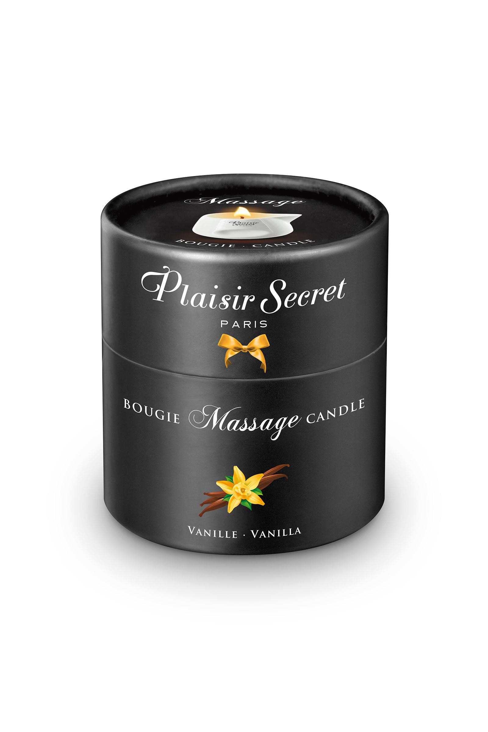 Plaisir Secret Vanilla Massage Candle 80ml
