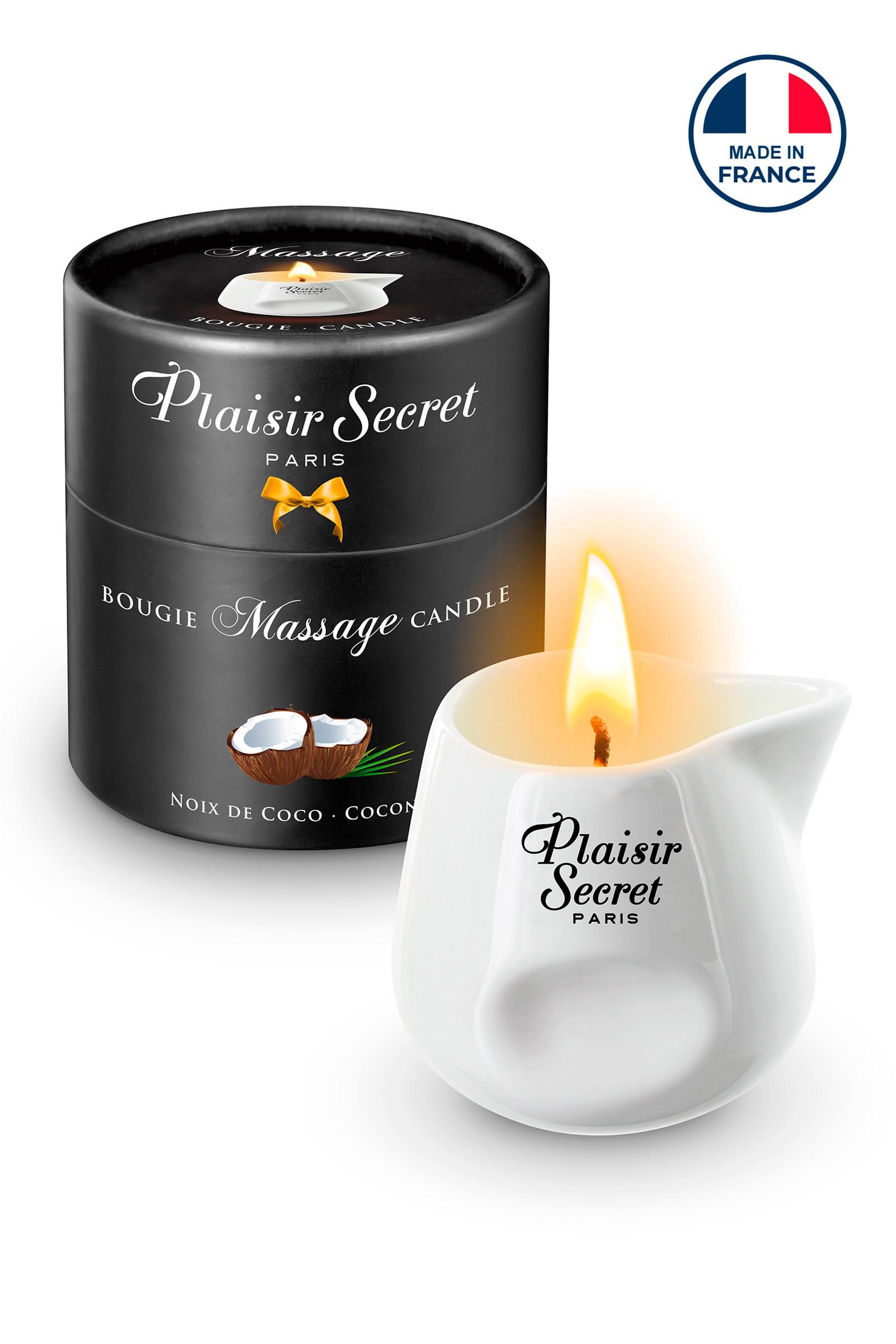 Plaisir Secret Coconut Massage Candle 80ml