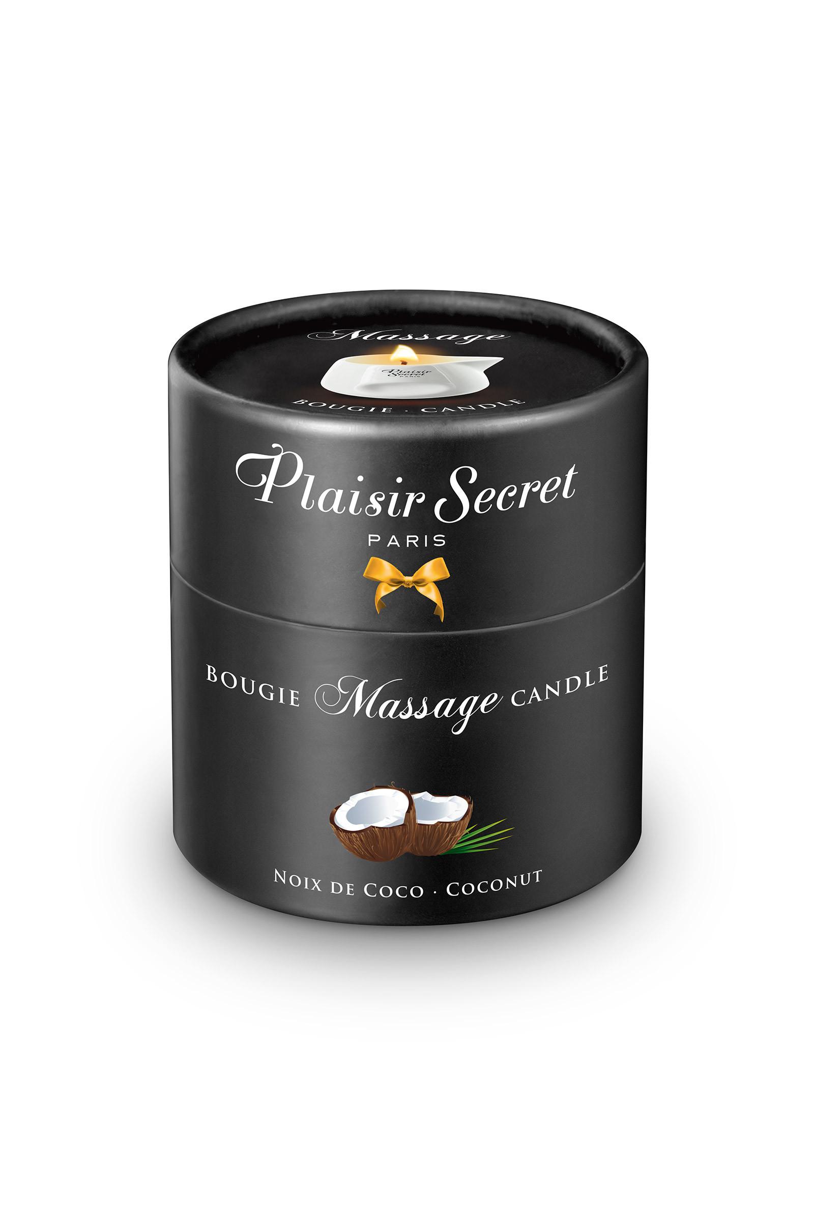 Plaisir Secret Coconut Massage Candle 80ml