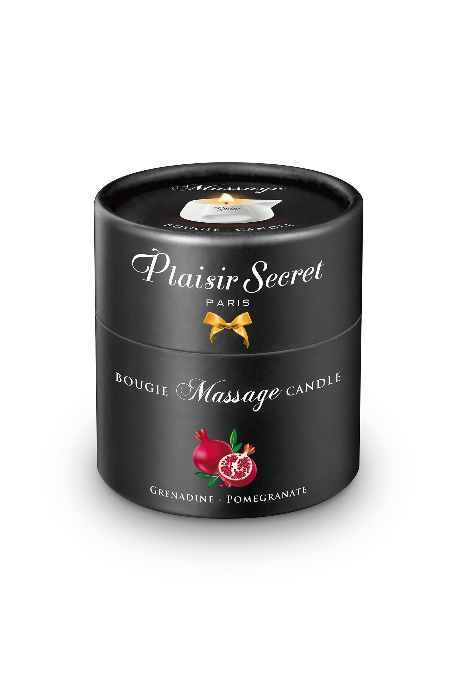 Plaisir Secret Grenadine Massage Candle 80ml