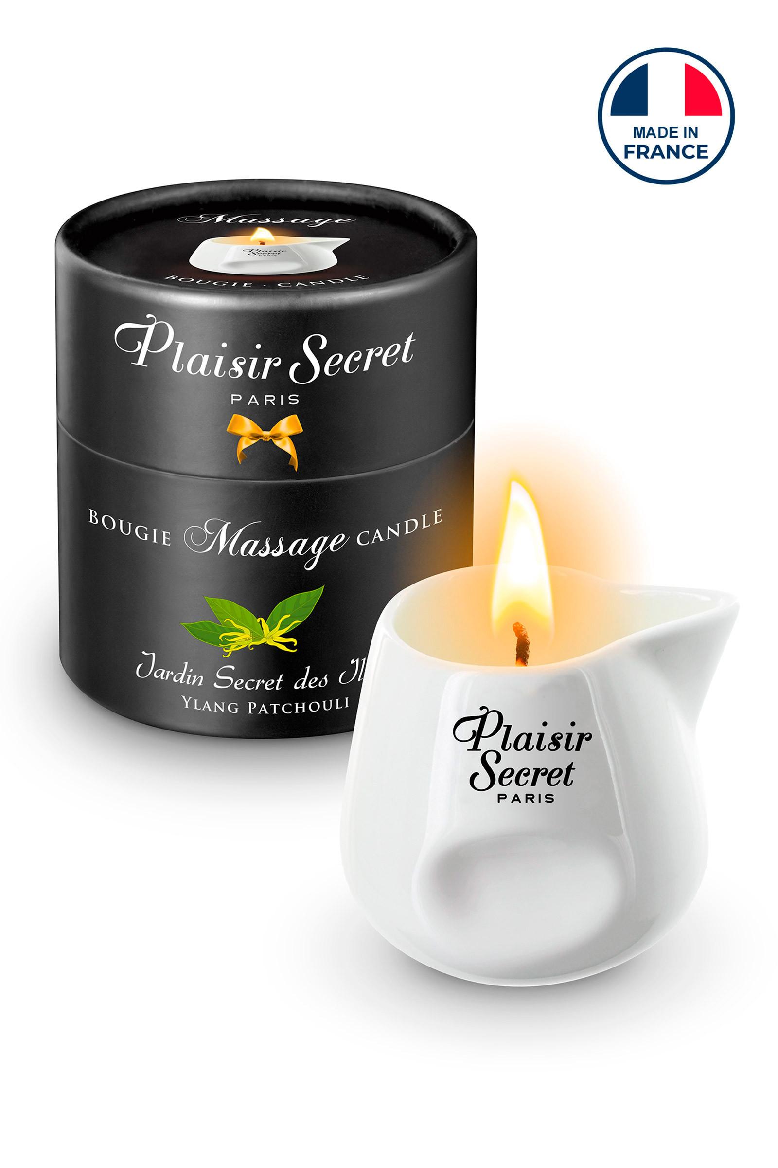 Plaisir Secret Ylang Patchouli Massage Candle 80ml