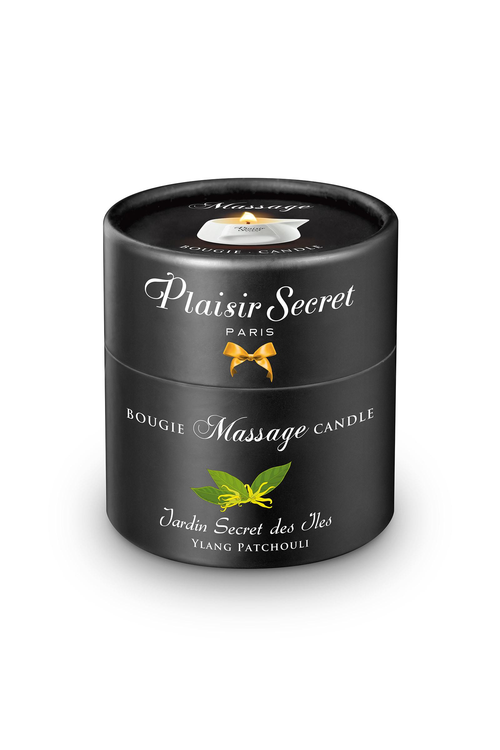 Plaisir Secret Ylang Patchouli Massage Candle 80ml