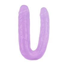 Purple Double dildo 17.7
