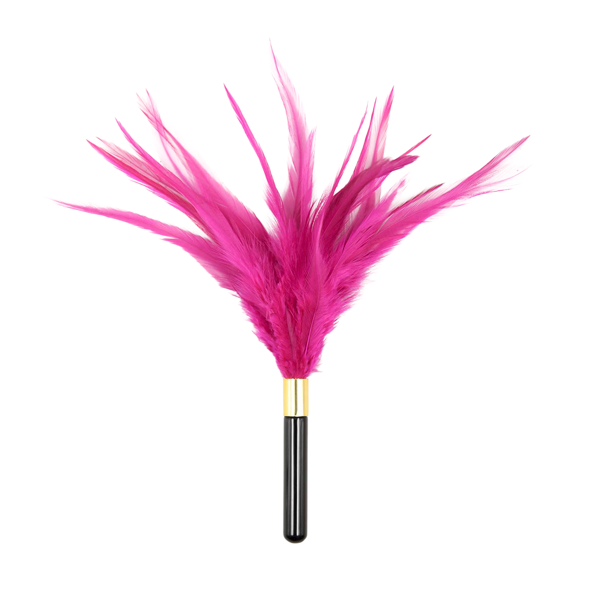 Feather tickler 25cm pink