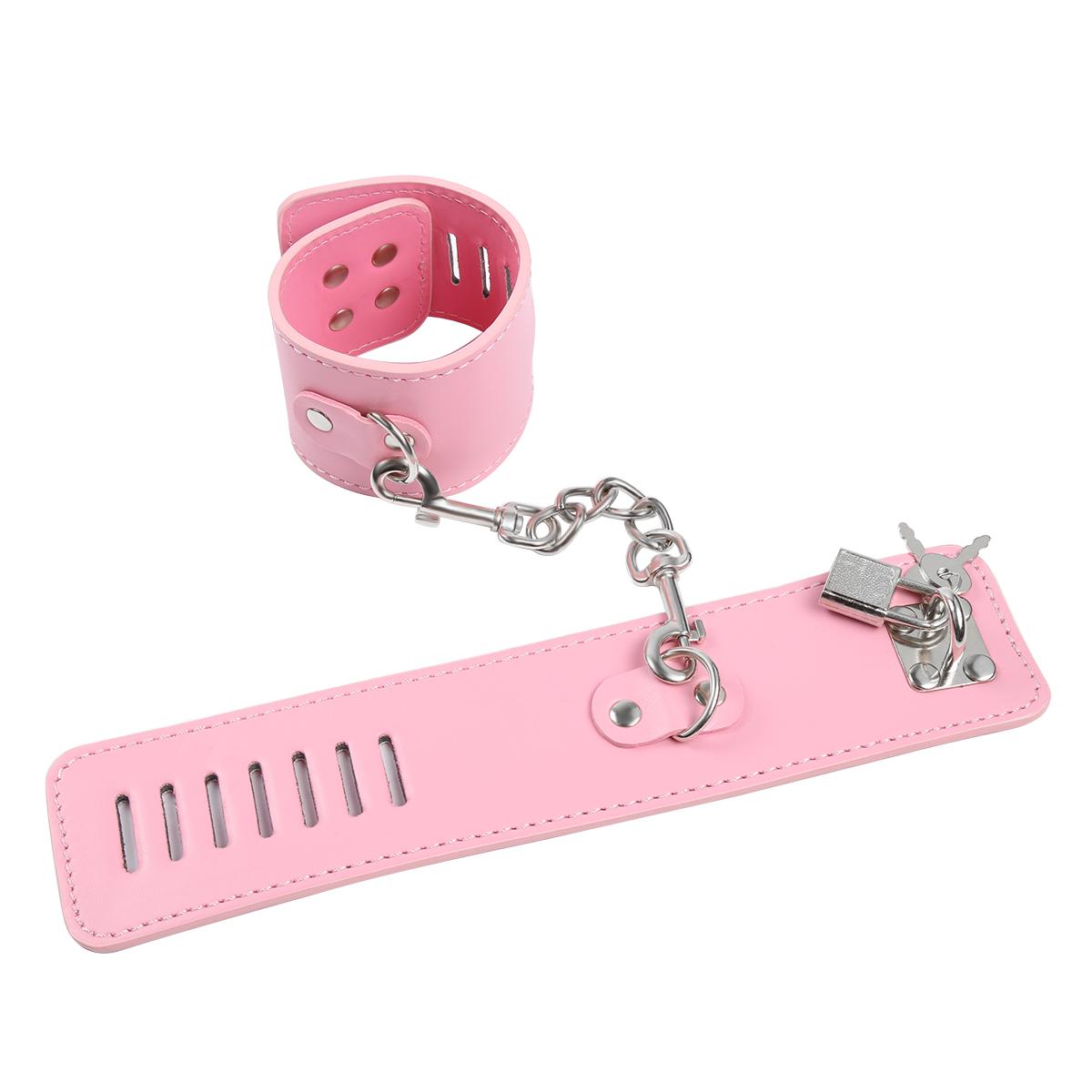 Lockable Hand Cuffs Pink