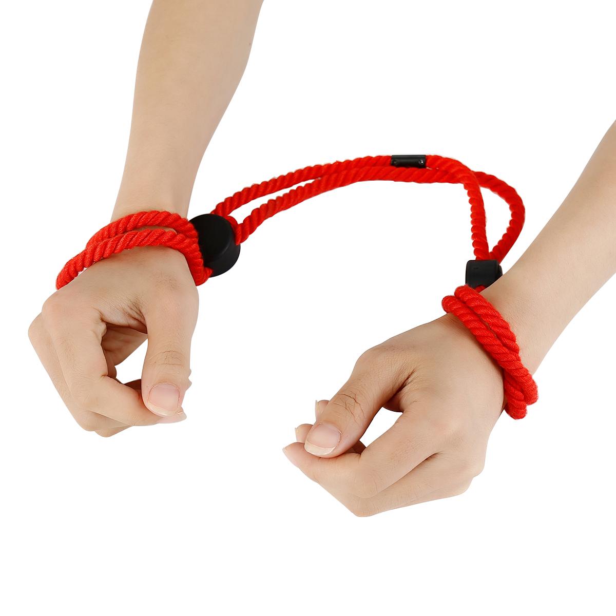 Rope Hand Cuff Red