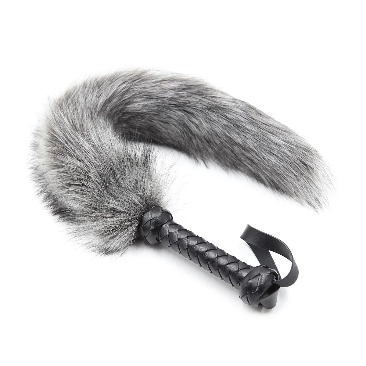 Fox Tail Whip 62cm Grey