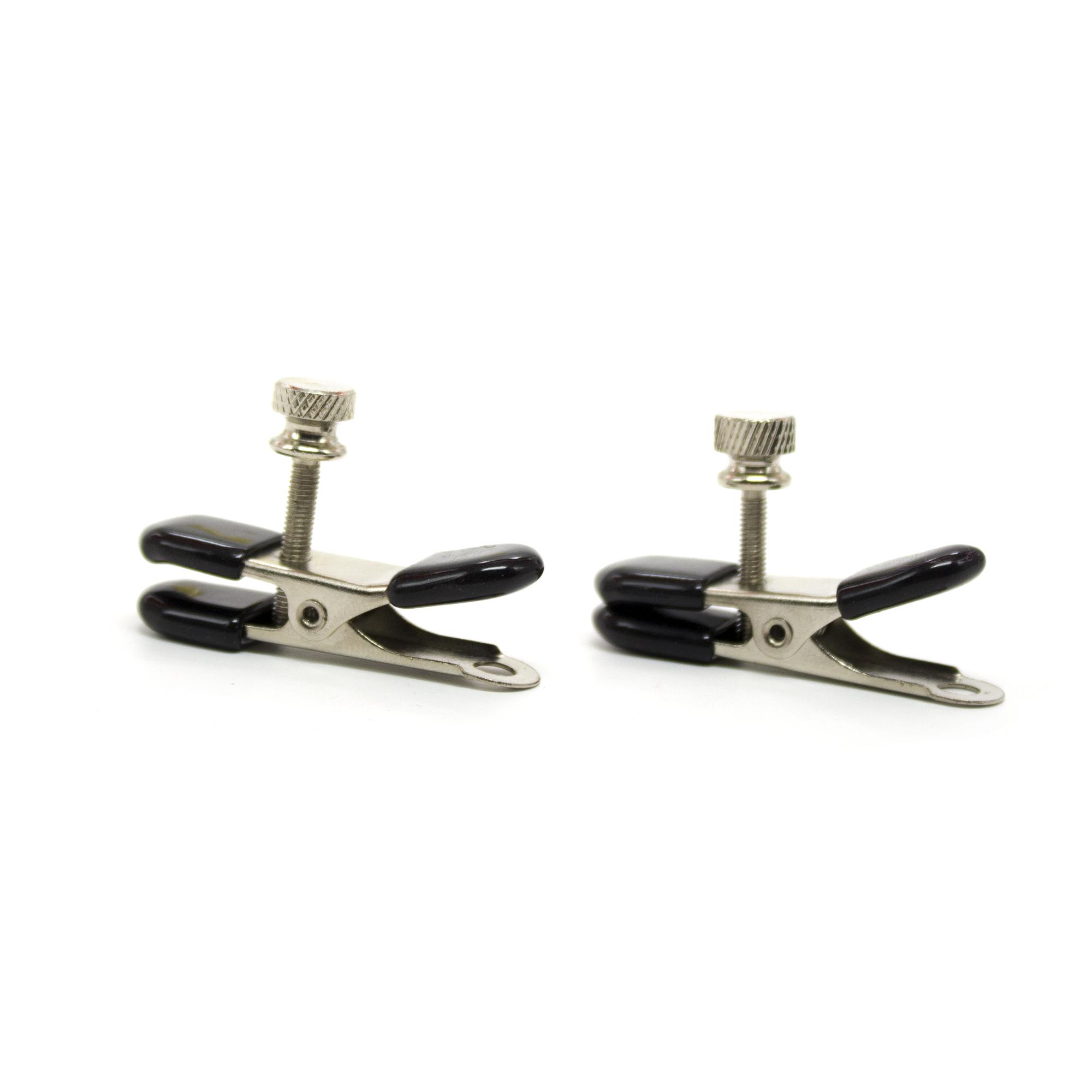 Nipple Clamps Silver/Black