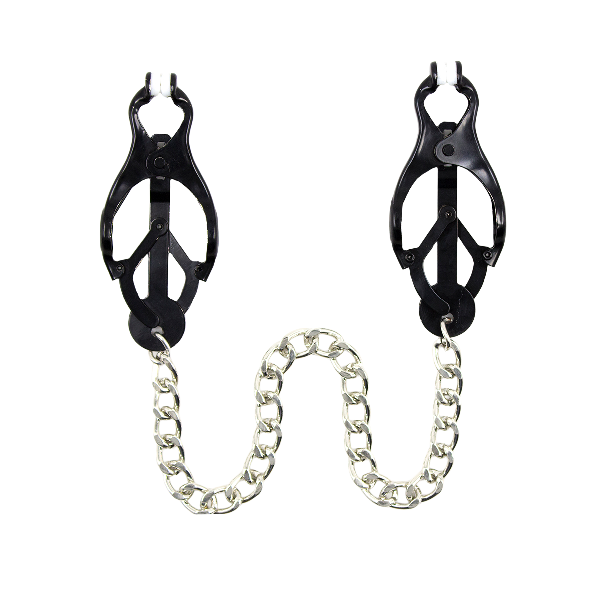 Nipple Clamps Silver/Black