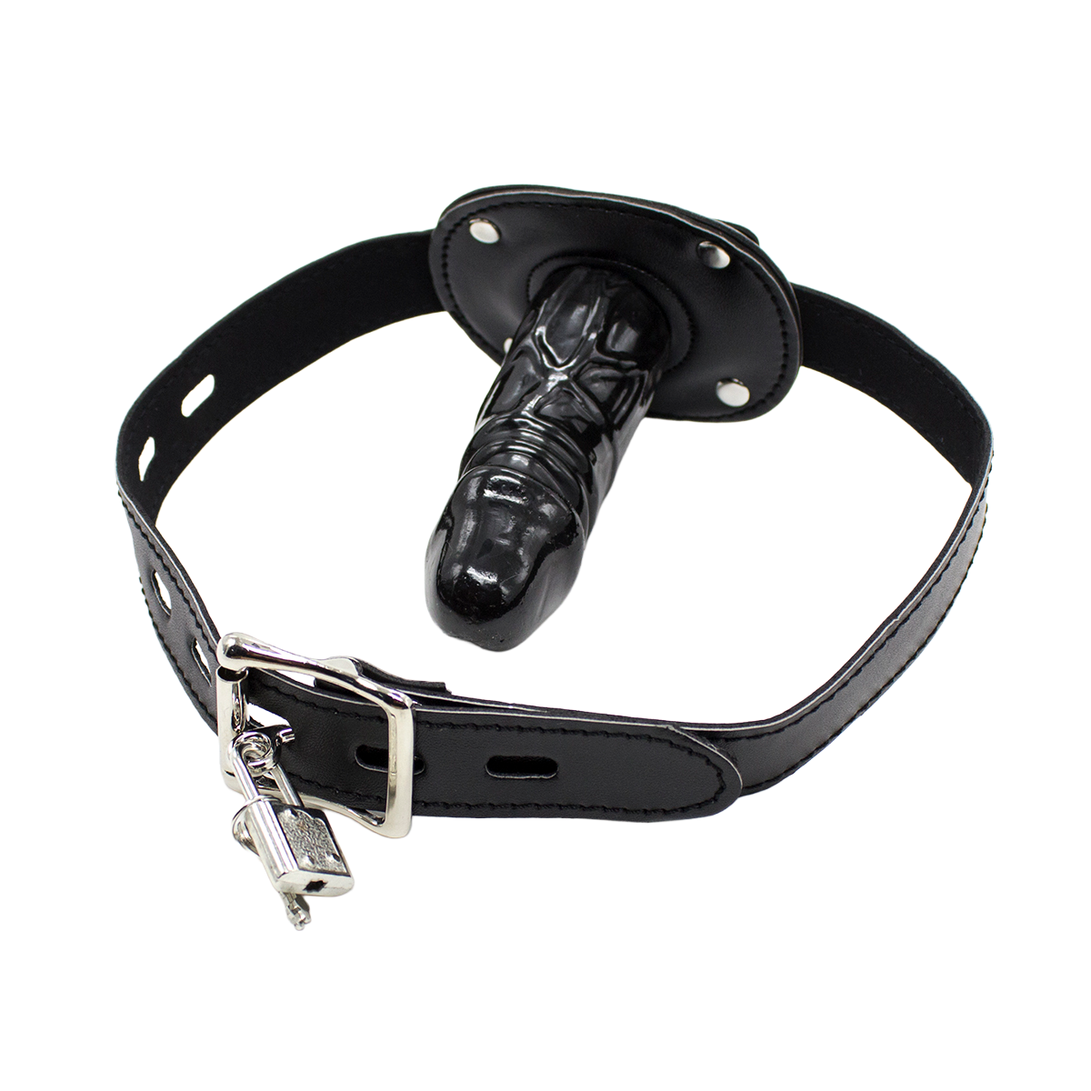 Dildo Gag L Black