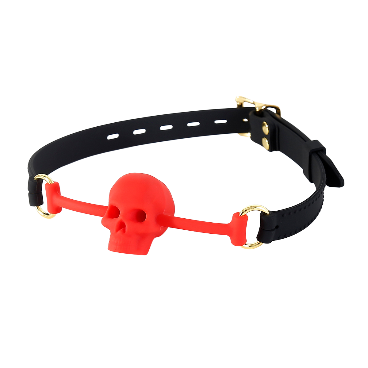 Skull Gag Red
