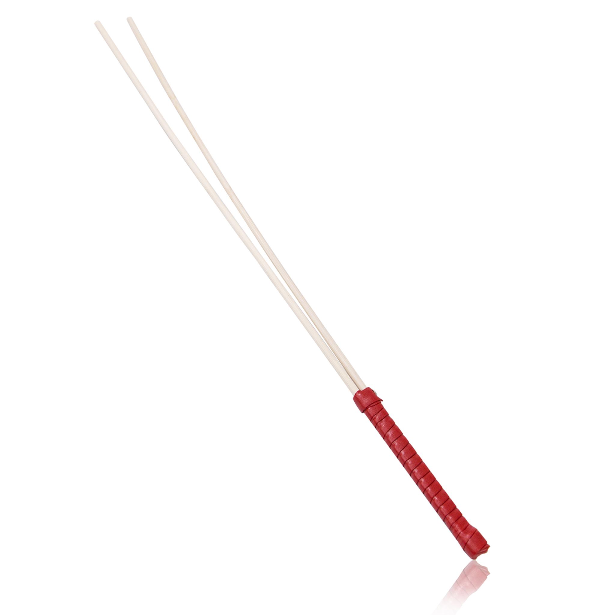 Rattan canes 60cm (2pcs) red handle