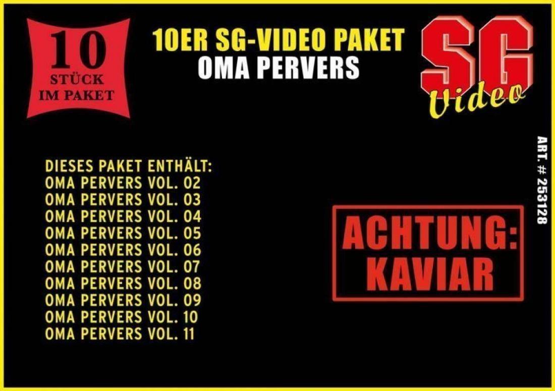 SG Granny Pervers 10 DVD Pack