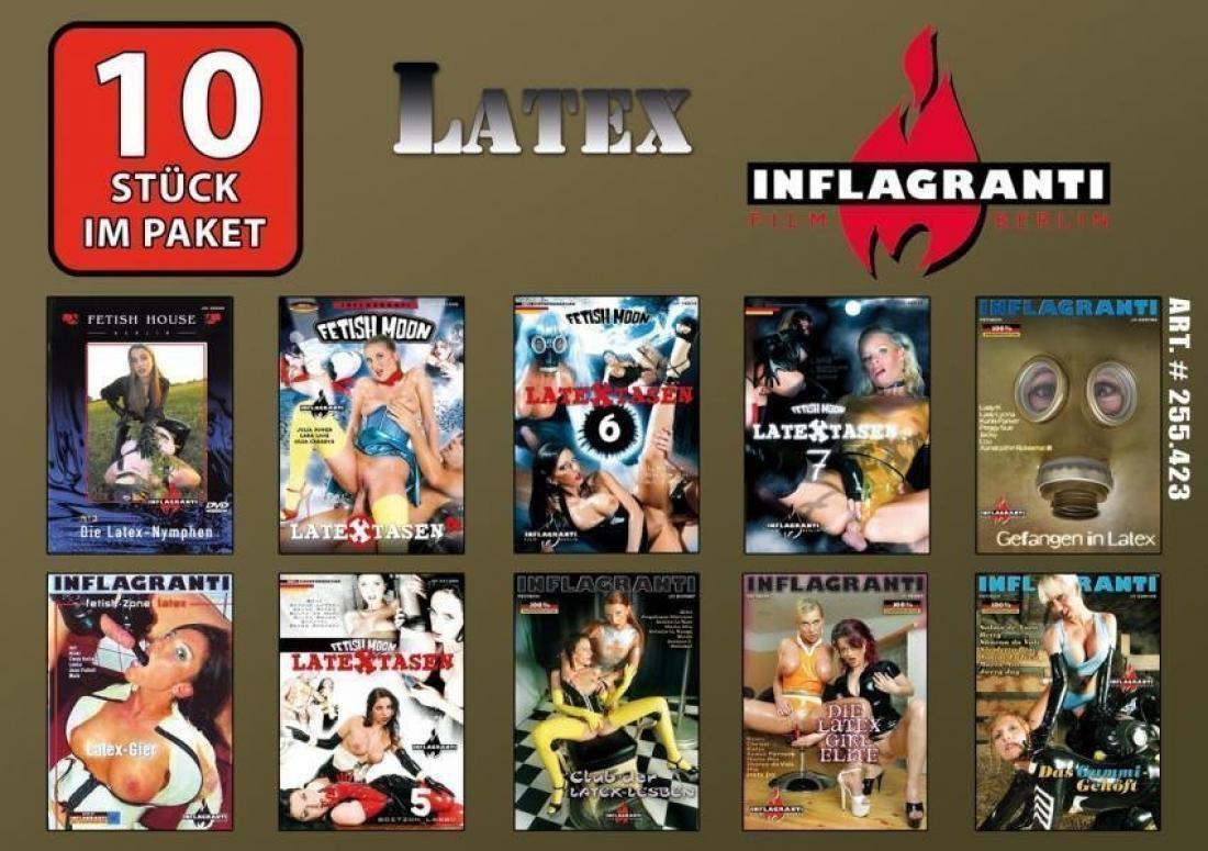 Inflagranti Latex 10 DVD Pack