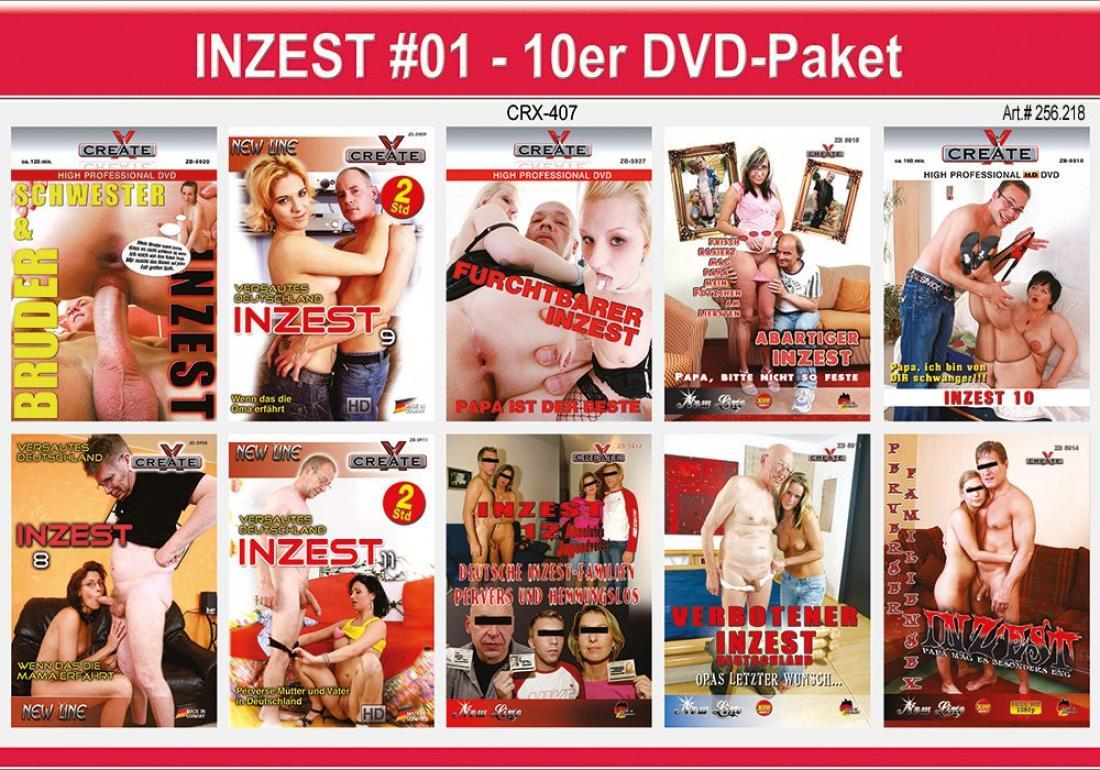 Create-X Inzest #01 10 DVD Pack