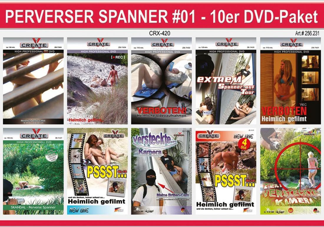 Create-X Voyeur #01 10 DVD Pack