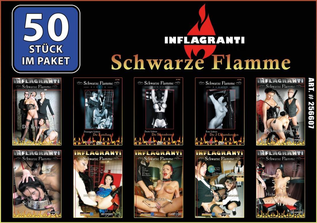 Inflagranti Schwarze Flamme 50 DVD Pack