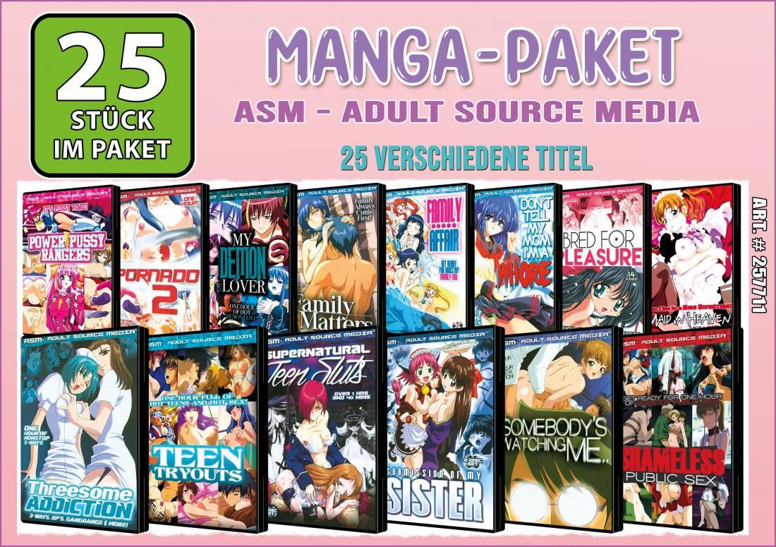  25-piece manga pack (ASM)