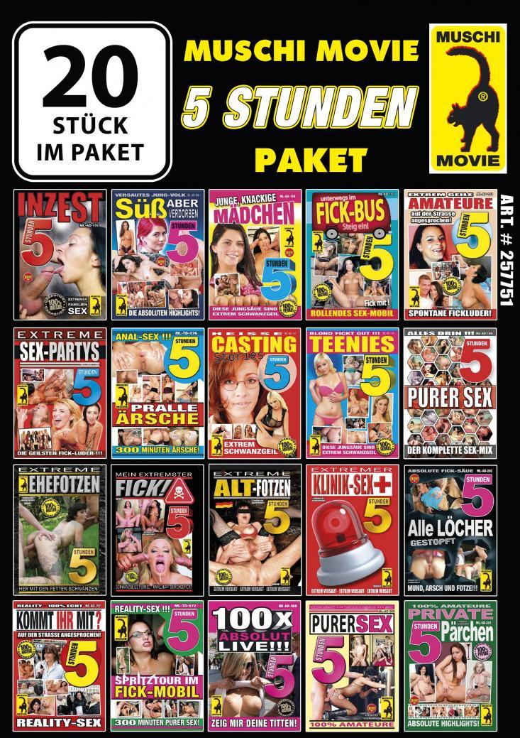Amateur Movie 5 Stunden 20 DVD Pack