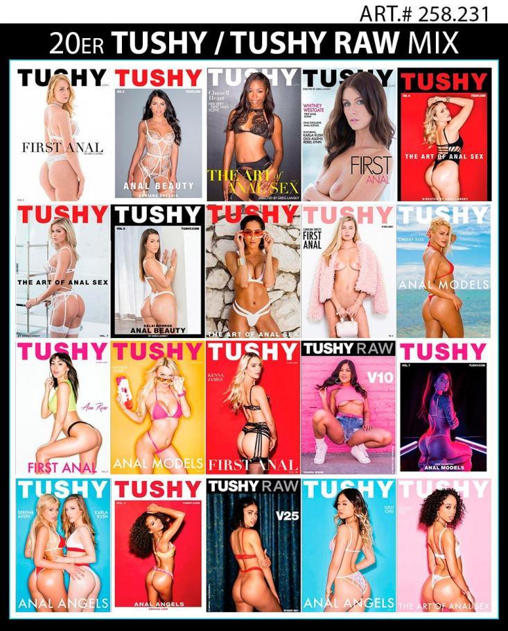 Tushy / Tushy Raw MIX 20 DVD Pack
