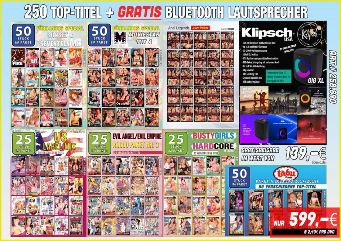  250 Top Tracks Package + Free Bluetooth Speaker (Klipsch Gig XL)