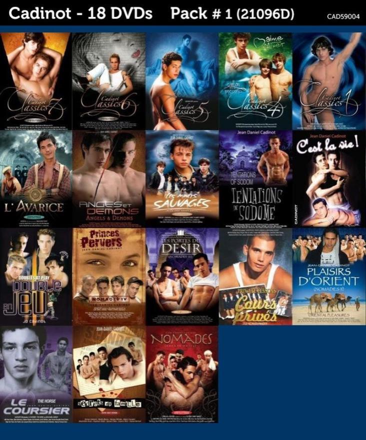 Cadinot # 1 18 DVDs