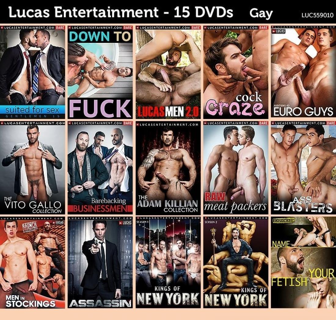 Lucas Entertainment 15 DVDs