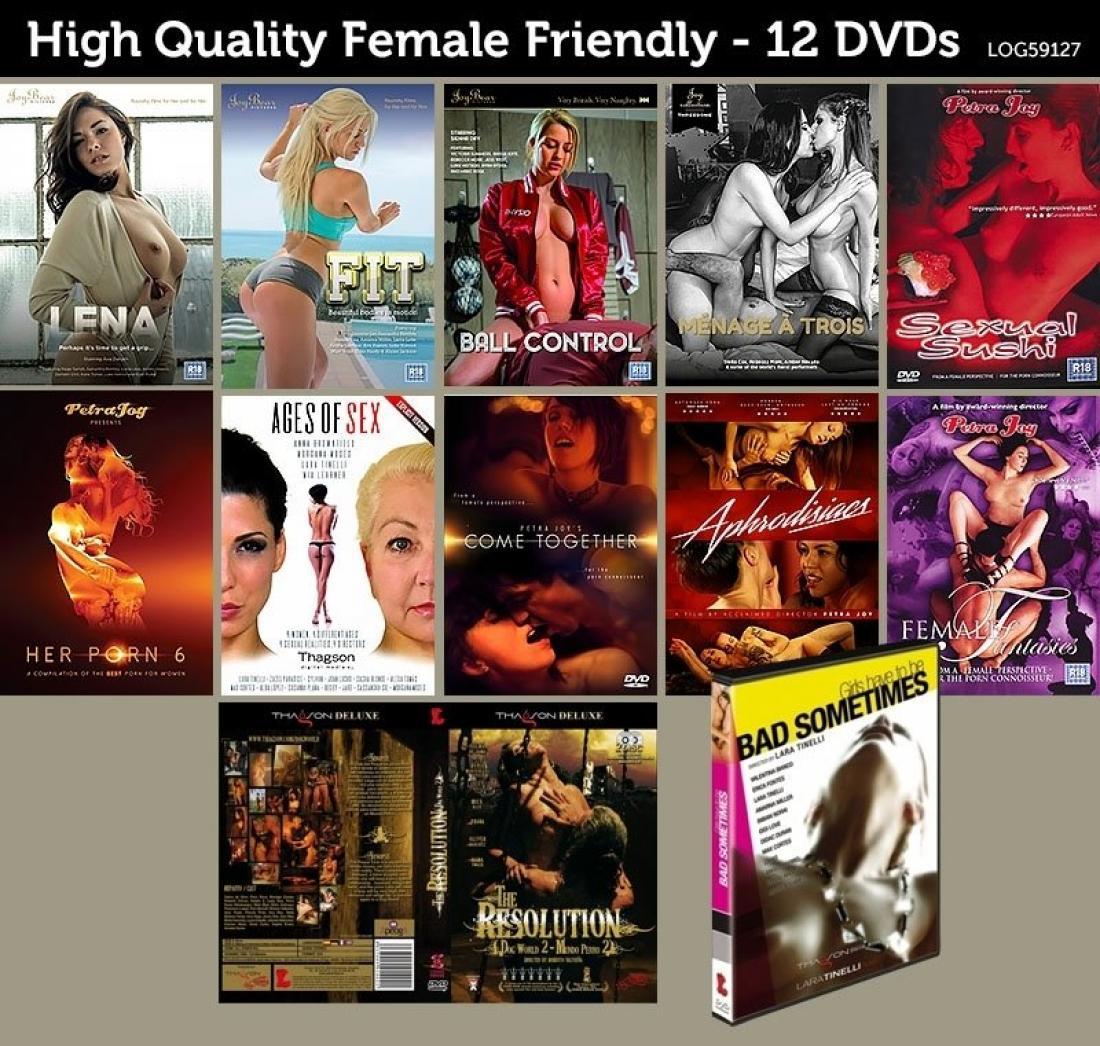 High Quality Female Friendly 12 DVDs