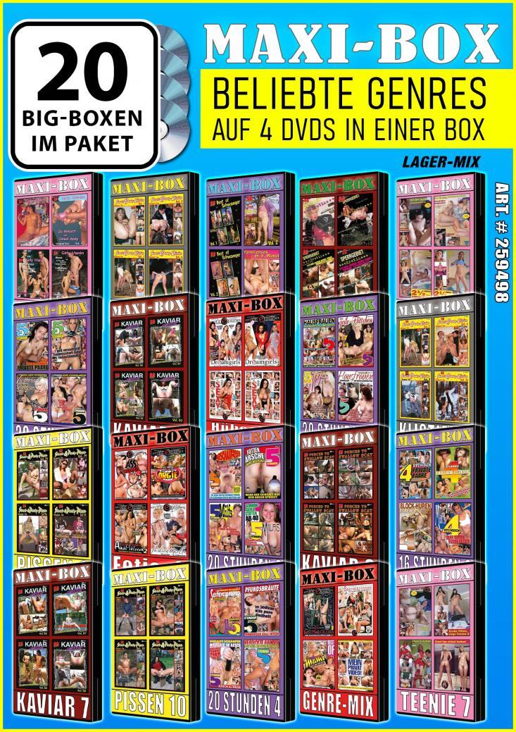  20 maxi box package (4DVD big boxes)