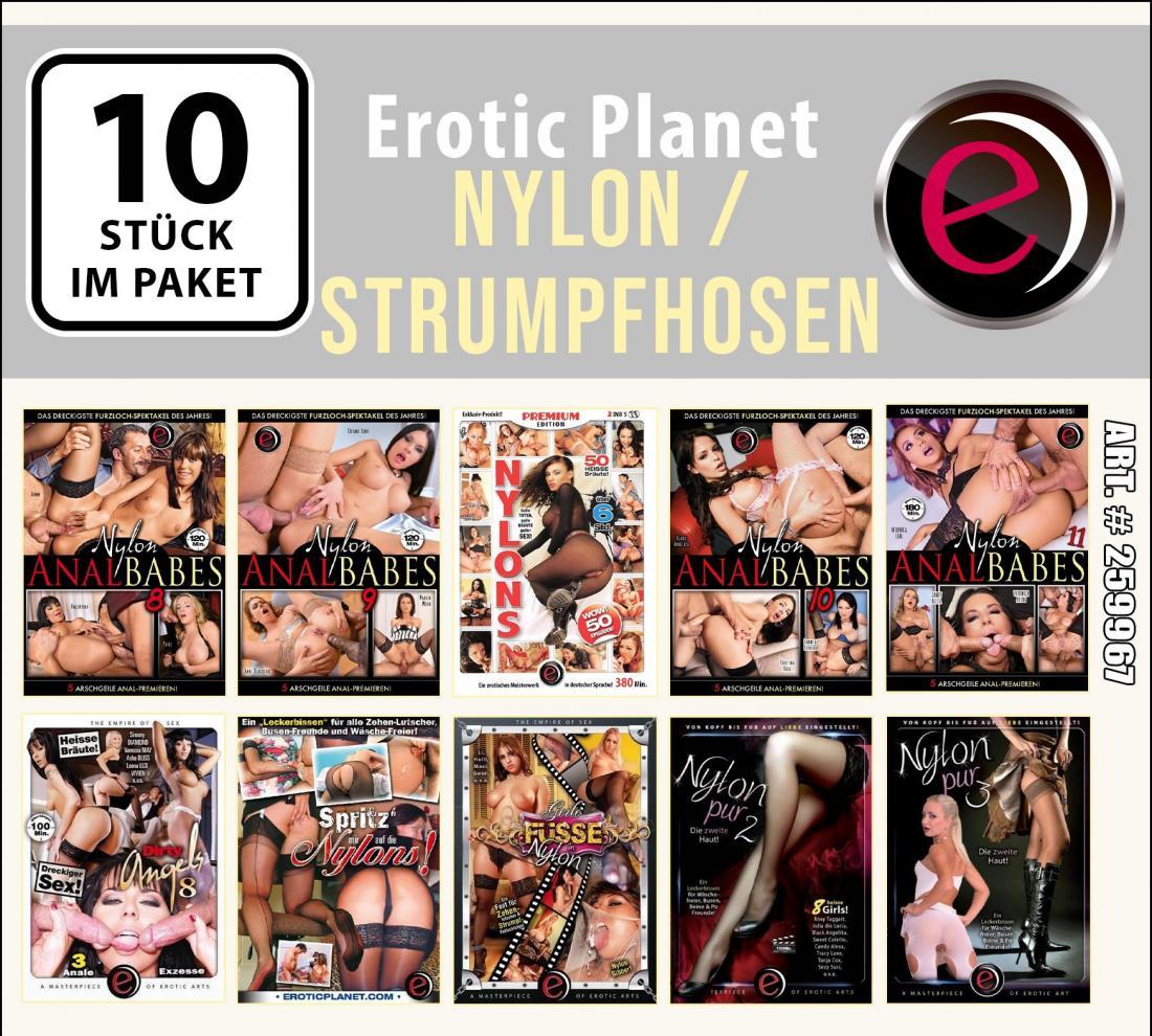 Erotic Planet Nylon Pack (10 DVDs)