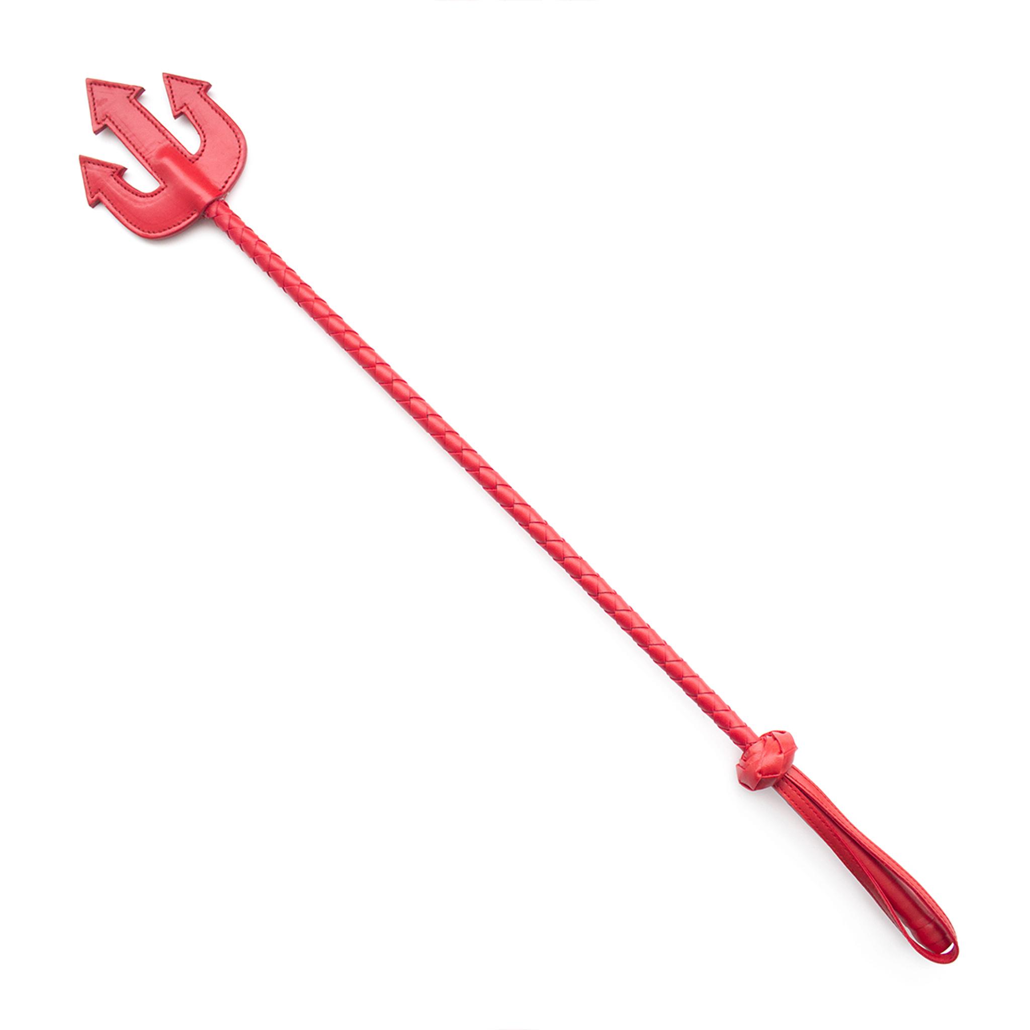 Devil Pitch Fork crop 67 cm red