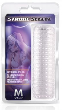 MEN STROKE SLEEVE CLEAR