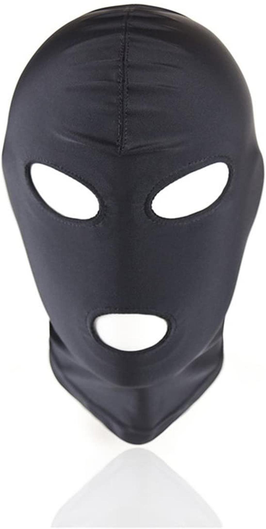 Hood Open Eyes and Mouth black