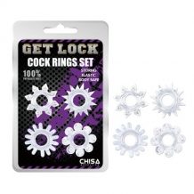 Cock Ring Set Clear