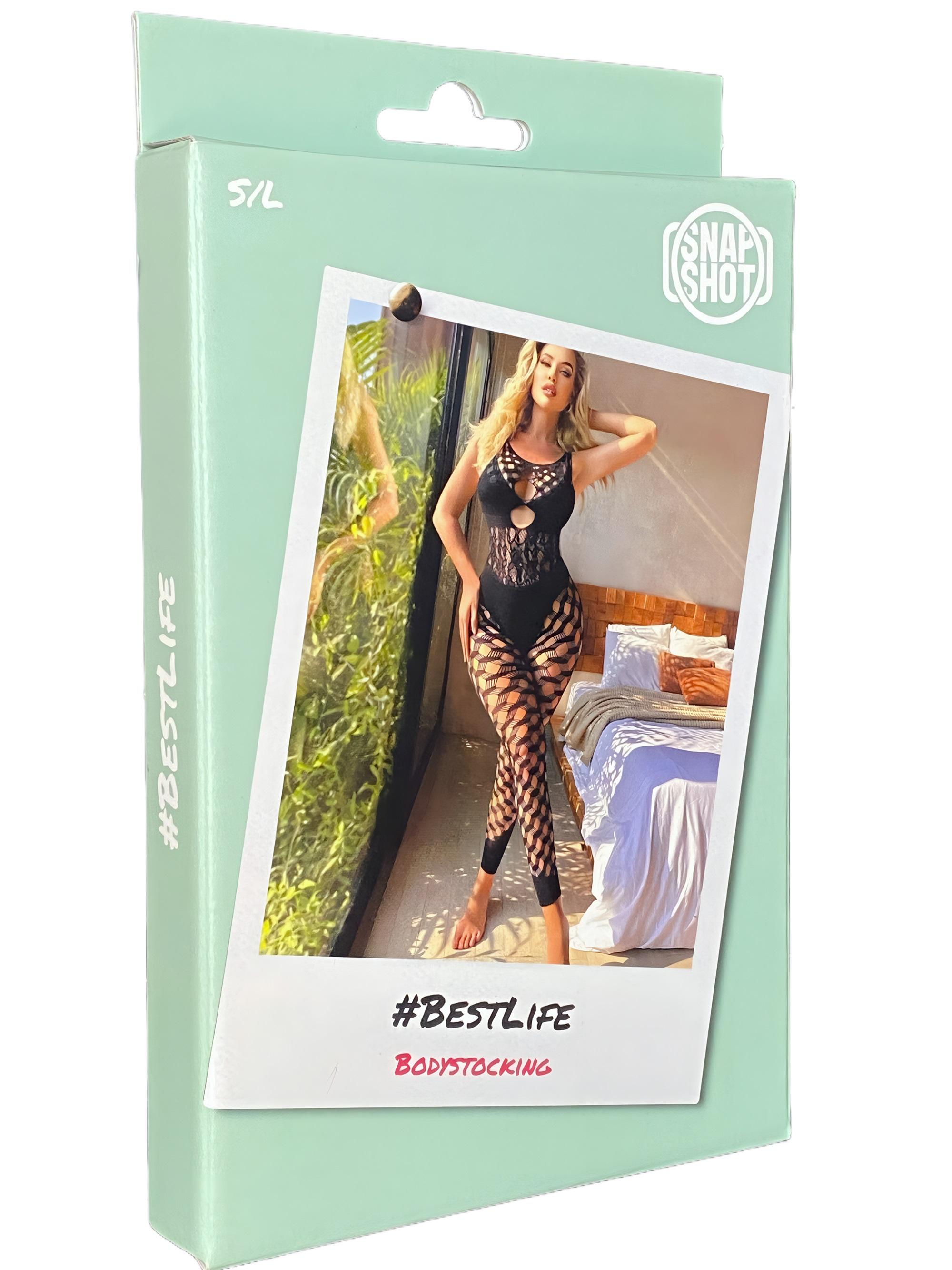 Bodystocking S/L - Black